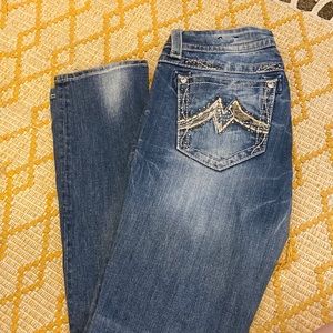 Miss me denim jeans, cuffed skinny size 29. Great condition